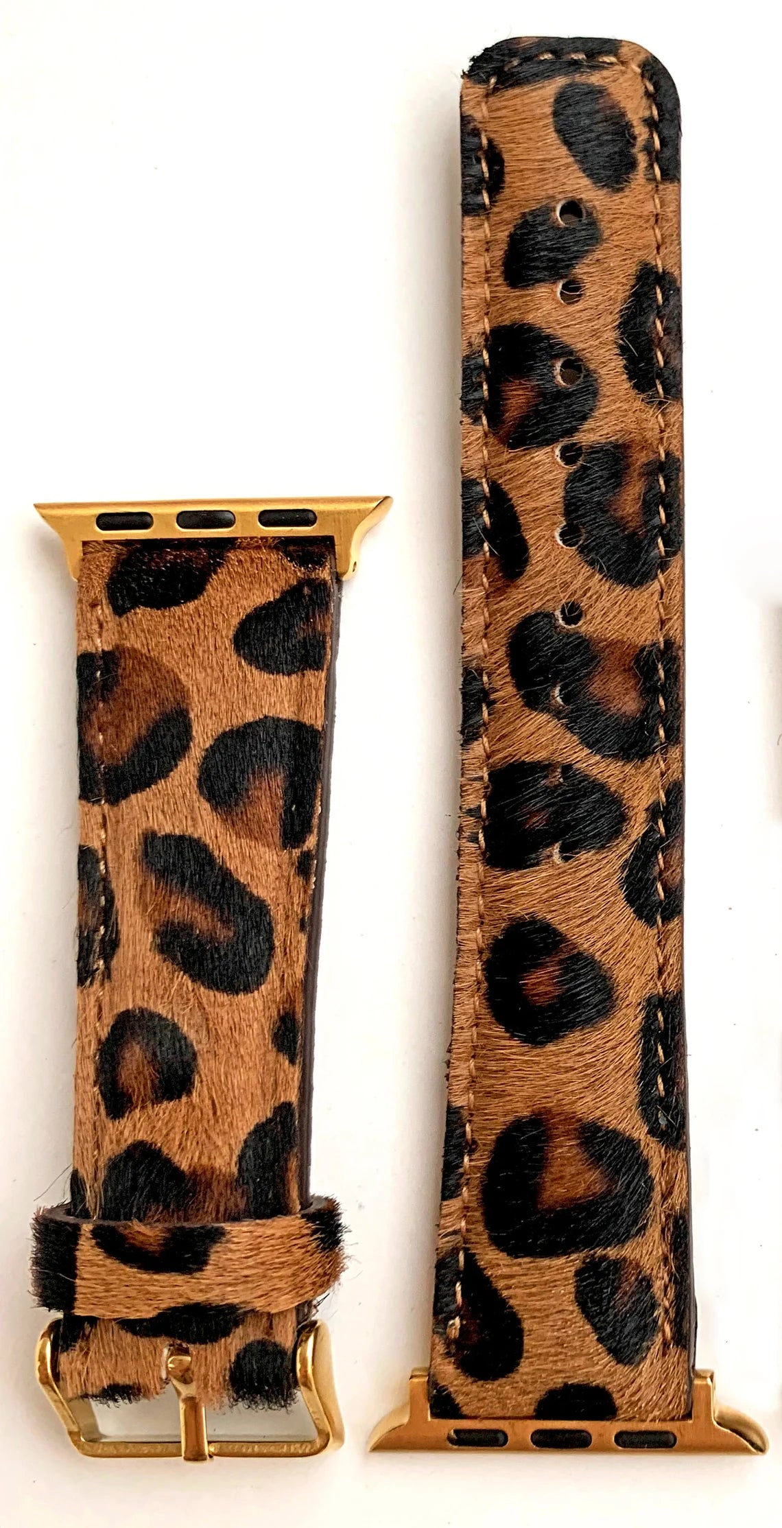 Christmas Gift, Furry Leopard Leather Watch Band Strap for Apple Watch Series 1, 2, 3, 4, 5, 6, 7, 8, SE, Ultra (49, 45, 44, 42, 41, 40, 38 mm), Furry Leopard Strap