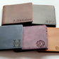 RFID PROTECTED Men's Wallet, Personalized Bifold Genuine Leather Wallet, LHB003