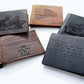 Custom Men's Wallet, Bifold RFID PROTECTED Genuine Leather Wallet, LHB003