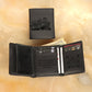 Personalized Trifold Genuine Leather Wallet, RFID Protected Men's Wallet LHT001