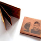 Custom Men's Wallet, Bifold RFID PROTECTED Genuine Leather Wallet, LHB003