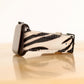 Mother's Day Gift, Furry Zebra Leather Watch Band Strap for Apple Watch Series 1, 2, 3, 4, 5, 6 (44, 42, 40, 38 mm), Furry Zebra Strap
