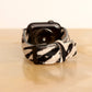 Mother's Day Gift, Furry Zebra Leather Watch Band Strap for Apple Watch Series 1, 2, 3, 4, 5, 6 (44, 42, 40, 38 mm), Furry Zebra Strap