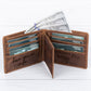 Custom Men's Wallet, RFID PROTECTED Genuine Leather Wallet, LHB003
