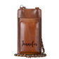 Mobile Phone Case Wallet 2 in 1 Shoulder Bag, RFID Protection Genuine Leather Bag Crossbody Bag, LHS0019